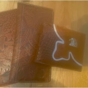 SOLD New One long wallet nwt and one short wallet with an eagle on it nwt